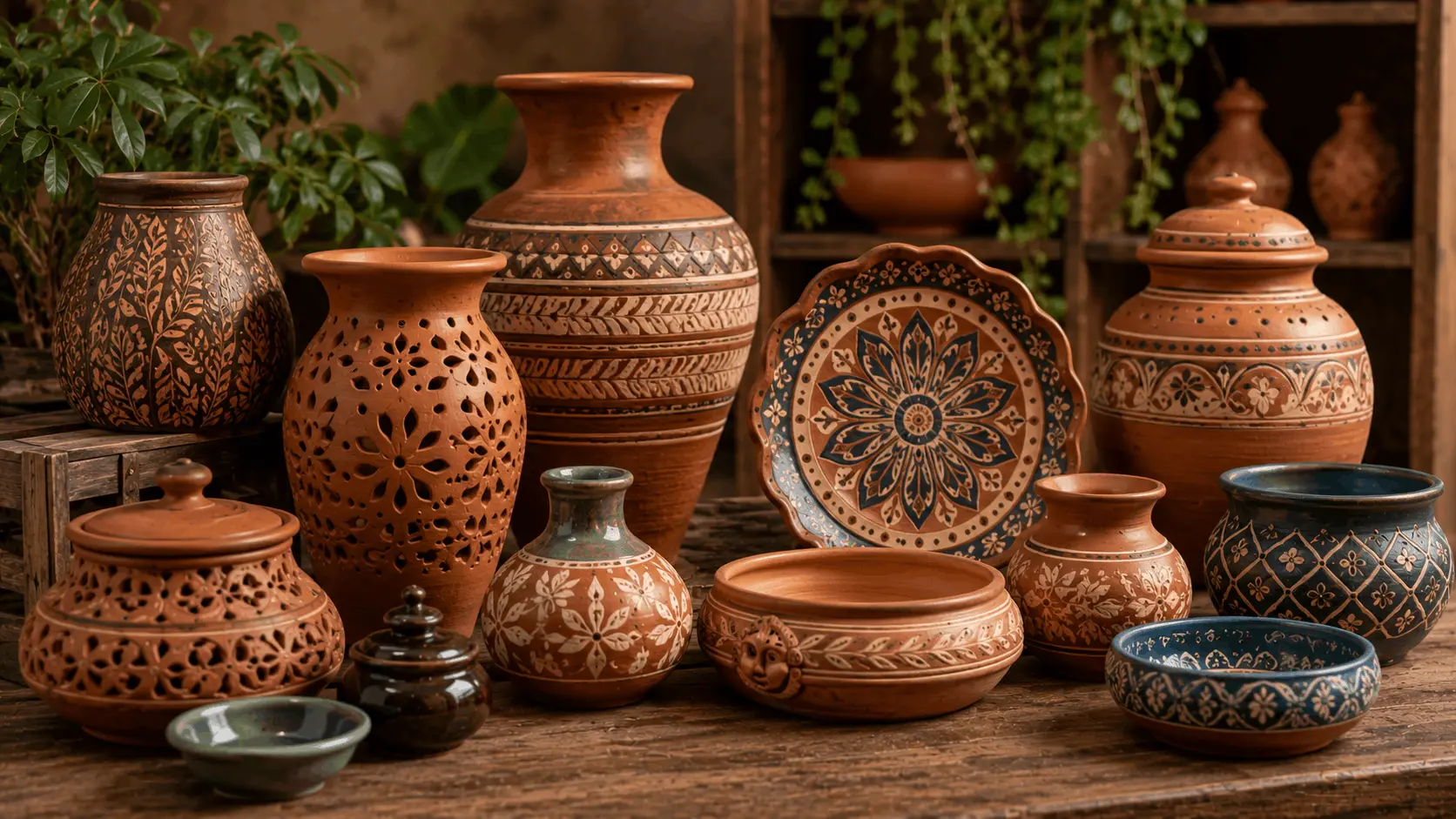 Pottery, Terracotta & Ceramics