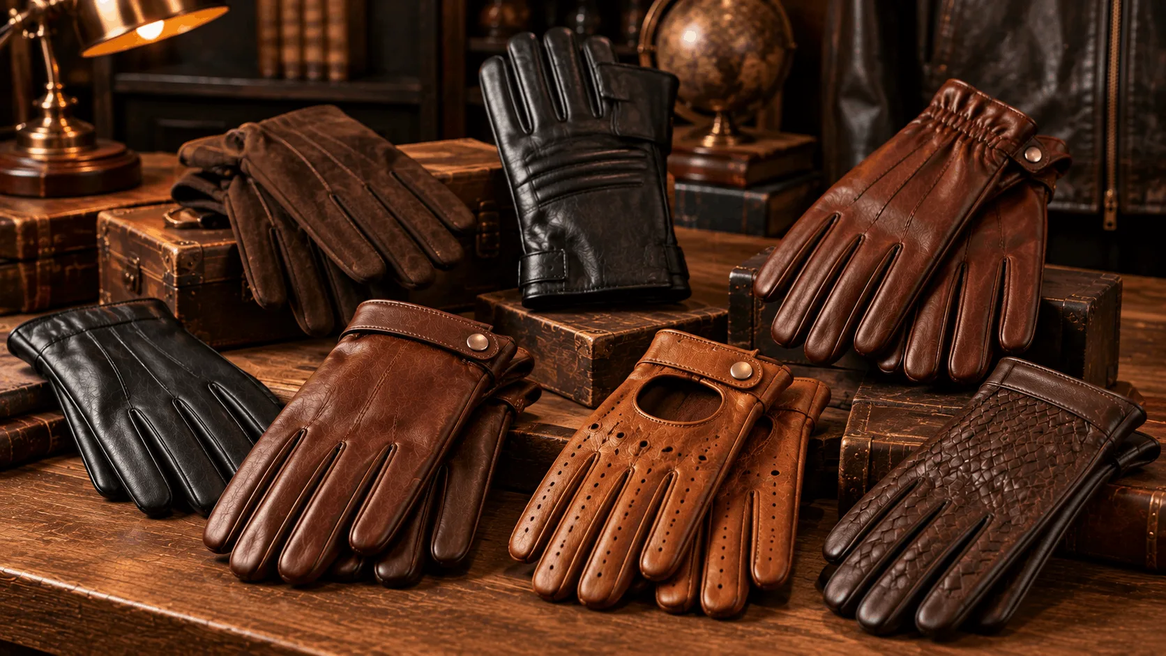 Leather Gloves