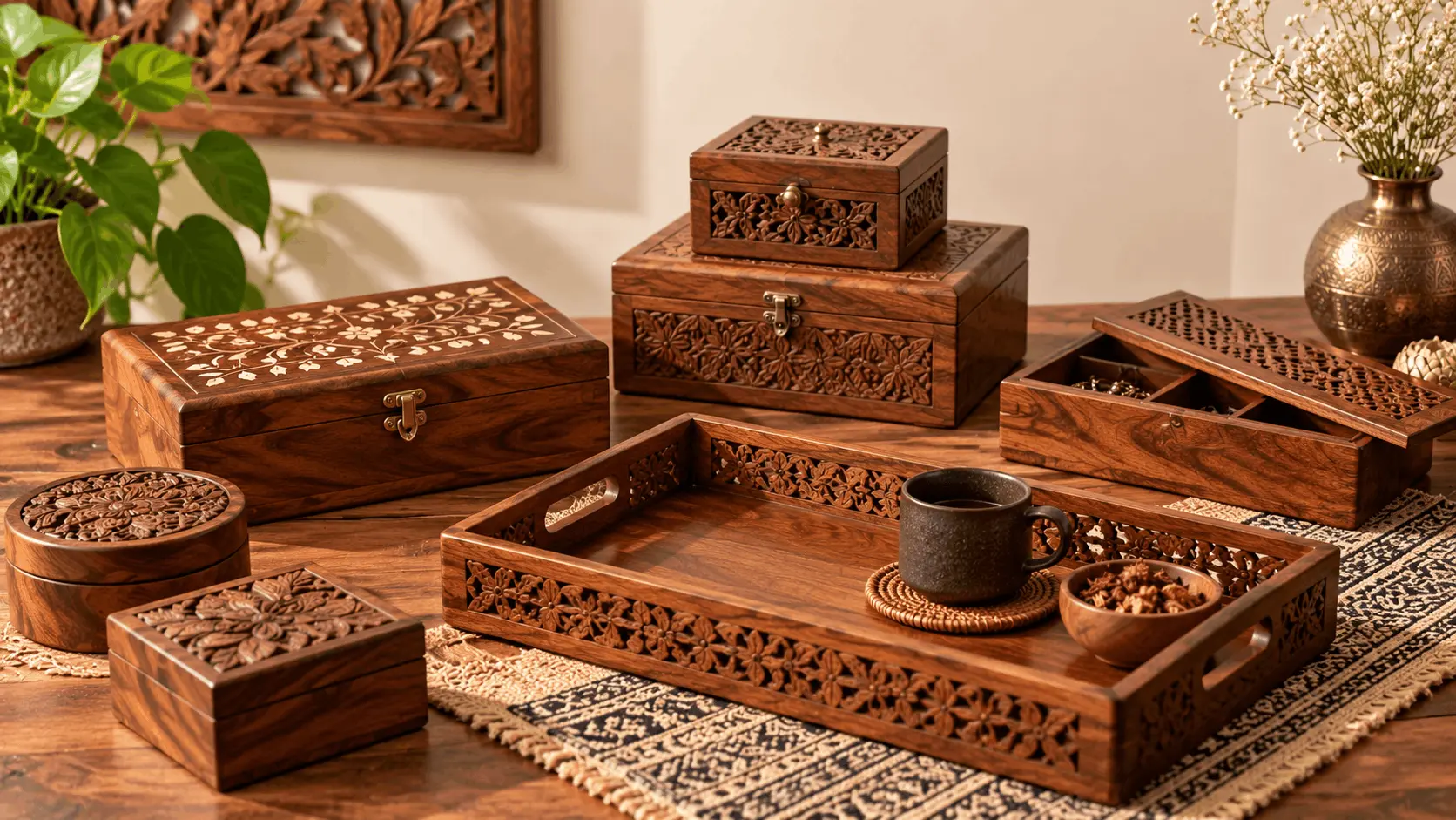 Wooden Boxes & Trays